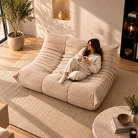 Canapé Éponge Compressé Beige | Orion